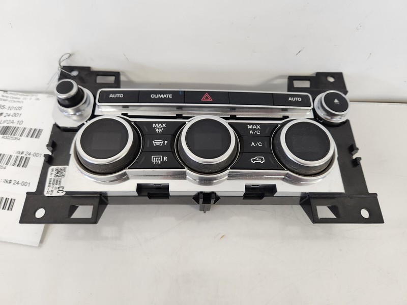 2017 Land Rover Range Rover Temperature Ac Heater Climate Control