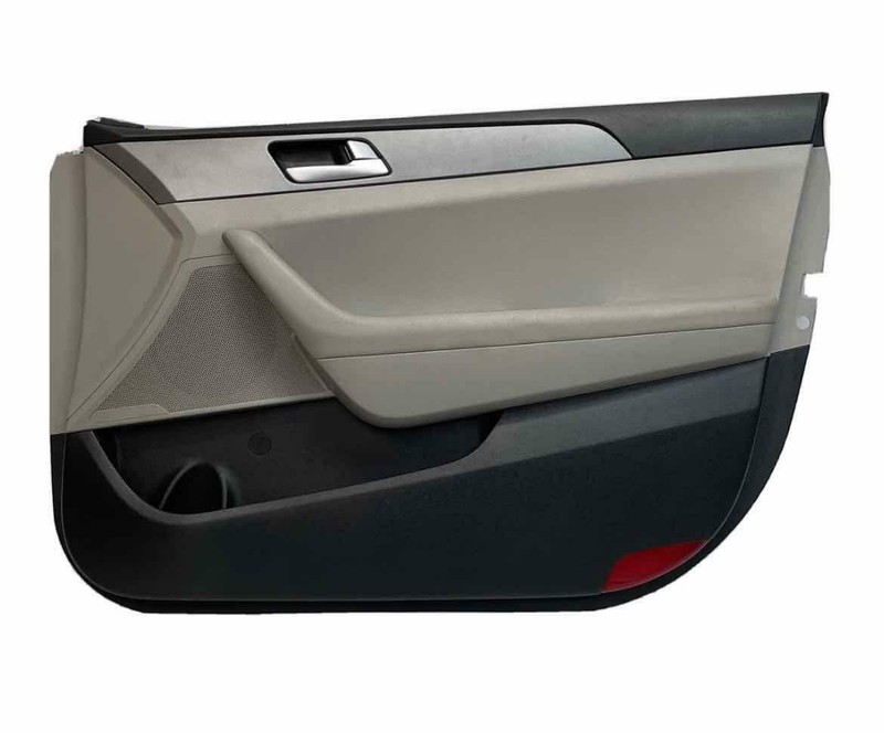 Hyundai Sonata door panel trim 15 to 17 front right side gray assy 82302C2110TGG