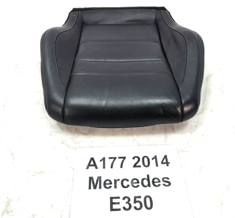 ✅ 10-16 OEM Mercedes C207 E350 Coupe Front Left Lower Bottom Seat Cushion Black