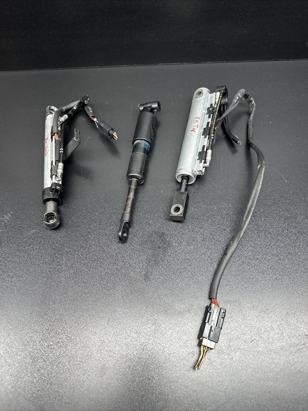 07-15 Jaguar X150 XK XKR Convertible Top Roof Tension Rod Cylinder Right Set OEM