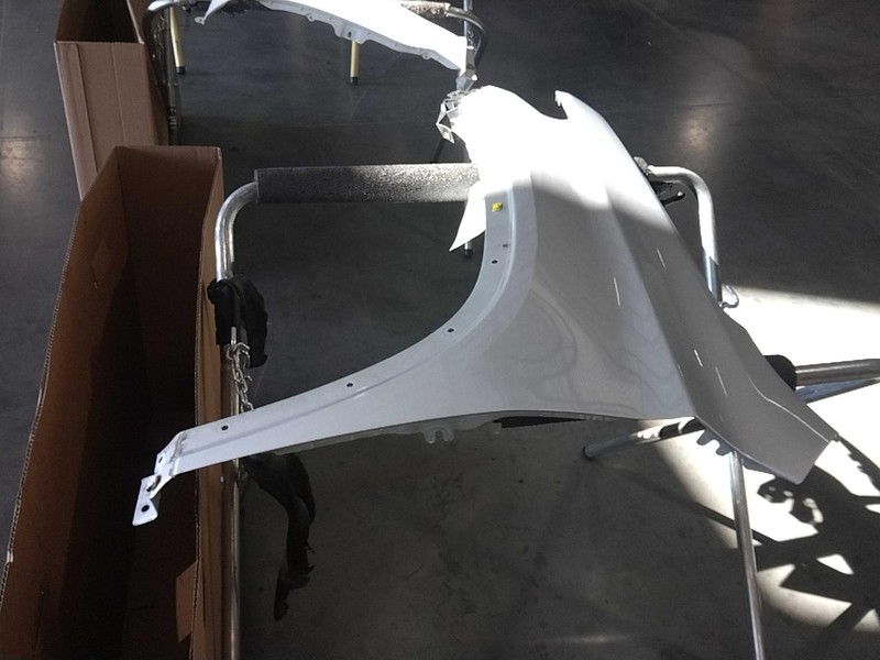 2020 Chevrolet Traverse Left Fender Silver 652916 Used 114K Miles