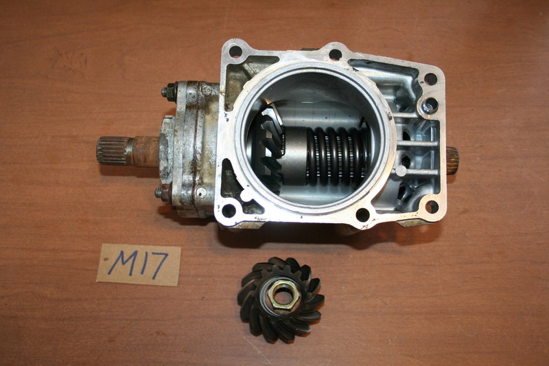 2002 Kawasaki KVF 300A Prairie 4x4 Engine Ring Pinion Bevel Gear Output Box 02