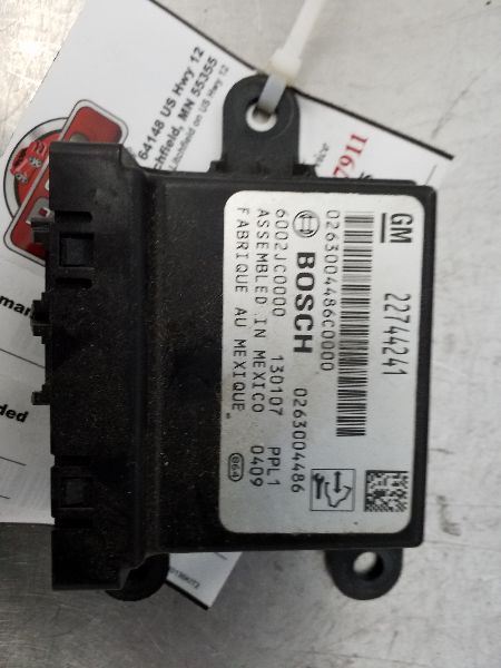 Chassis ECM Driver Rear Park Assist Opt UD7 Fits 10-14 ESCALADE 190383