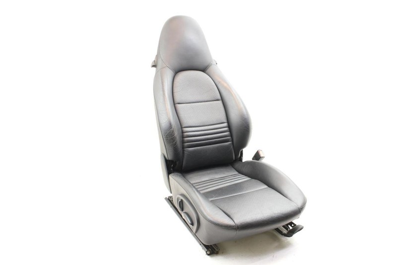 1997-2004 Porsche Boxster S Passenger Right Front Black Leather Electric Seat