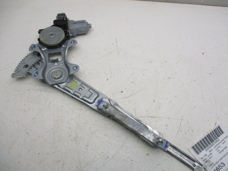 RIGHT REAR DOOR WINDOW REGULATOR ELECTRIC SEDAN FITS 14-18 NISSAN ALTIMA 30031