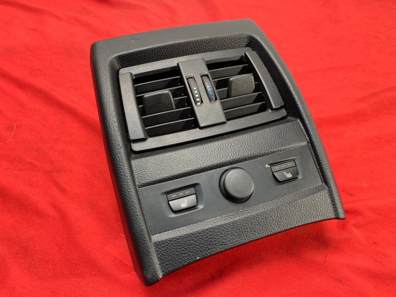 BMW F30 F32 F36 3/4 Series Rear Console AC Vent Heated Seat Trim Panel Cover OEM
