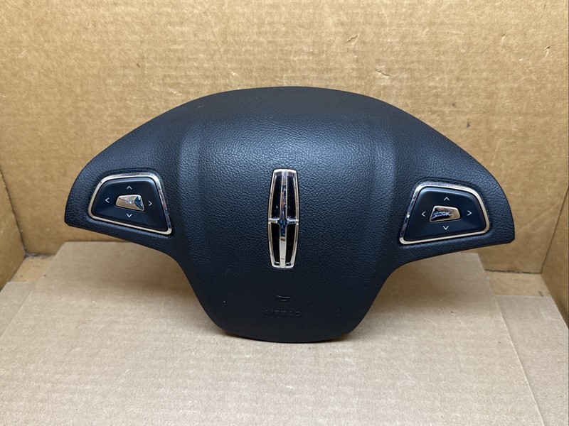 2016-2018 Lincoln MKX Front Left Driver Side Steering Wheel Air Bag Airbag Black