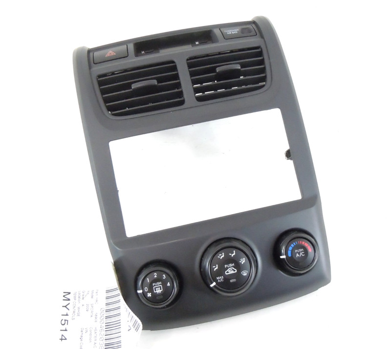 09 10 Kia Sportage A/C Heat Climate Temperature Control W/ Radio Trim & Vent OEM
