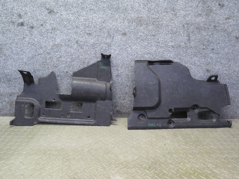 2009-2012 MASERATI GRANTURISMO S M145 UNDER DASH TRIM COVER PANEL SET OF 2