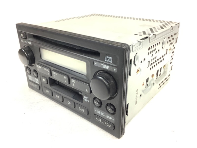 01-02 Accord Tuner CD Cassette Player AM/FM Radio Dashboard Audio Receiver 2XA1