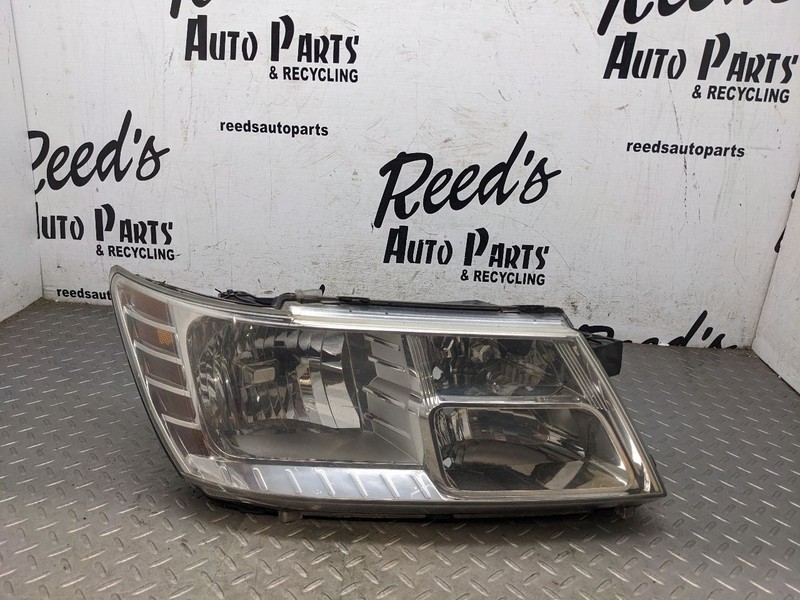 Passenger Headlight Quad Halogen Chrome Bezel Fits 09-20 JOURNEY 1182606