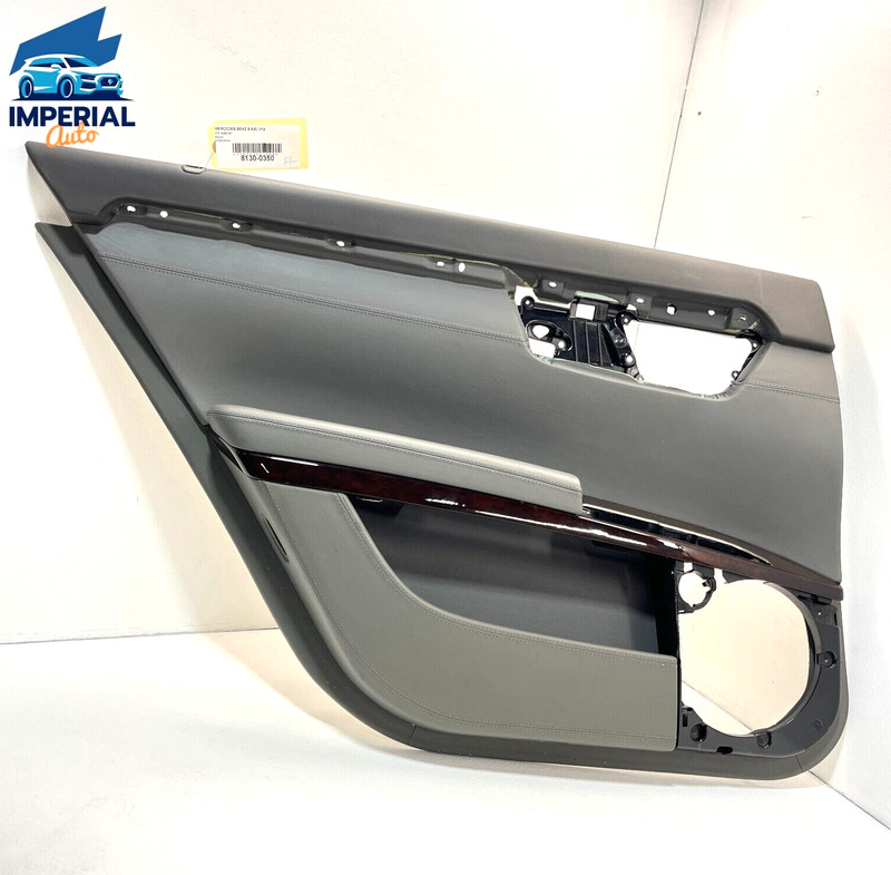 MERCEDES W221 S550 REAR LEFT DRIVER DOOR INTERIOR PANEL TRIM COVER OEM 2007-09