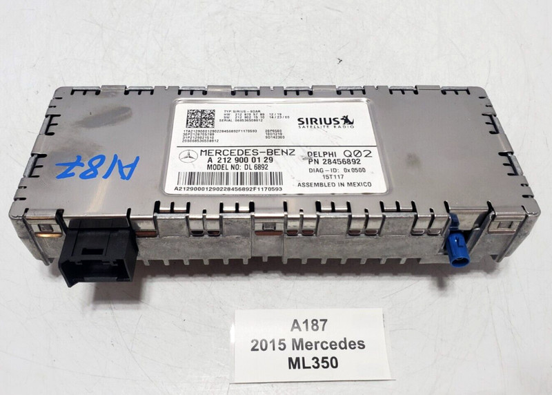 ✅ 2012-2018 OEM Mercedes W166 ML350 Sirius Satellite Radio Receiver