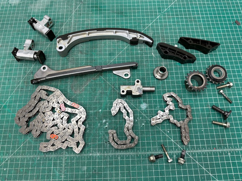 15-18 LEXUS RC300 RC350 3.5L TIMING CHAIN KIT SET OEM