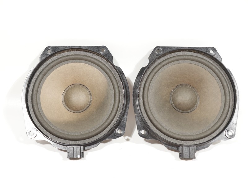 07-13 Mini Cooper R56 R55 R57 Front RH Lower Audio Speakers Loudspeakers Pair