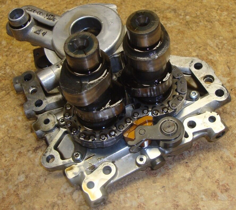 2001 Harley Davidson FXDL Dyna Glide Engine Cam Shaft Plate Cam Shaft Motor 01