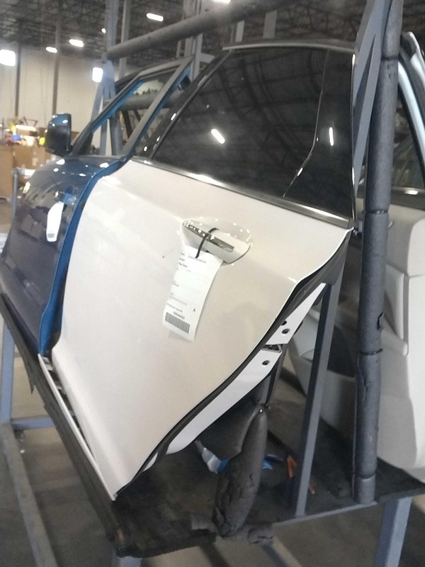 2020 Lincoln MKZ Rear Left Door White 4DR SED Used OEM Part 91000 Miles