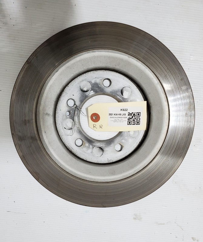 Rear Left Right Brake Rotor Disc 2021 Kia K5 LXS 58411-L0000