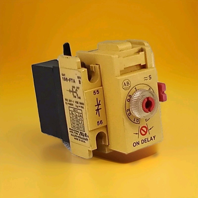 Allen-Bradley 196-FTA Ser. B On Delay Timer