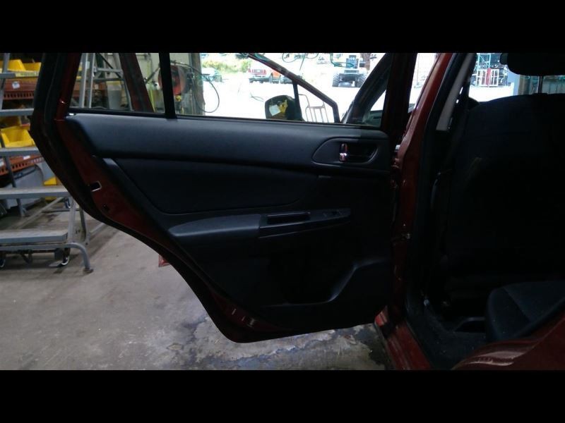 Door Card Trim Panel Driver Rear Black Fits 2012 IMPREZA 1463225