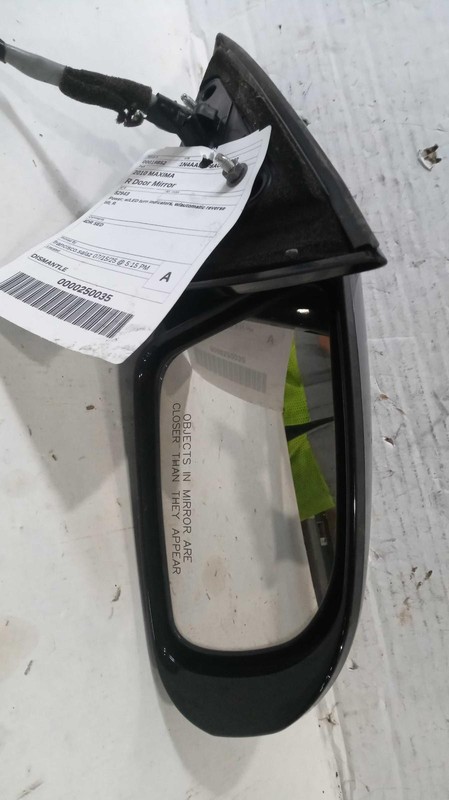 2010 Nissan Maxima Right Door Mirror Assembly Grey OEM Used 154K Miles