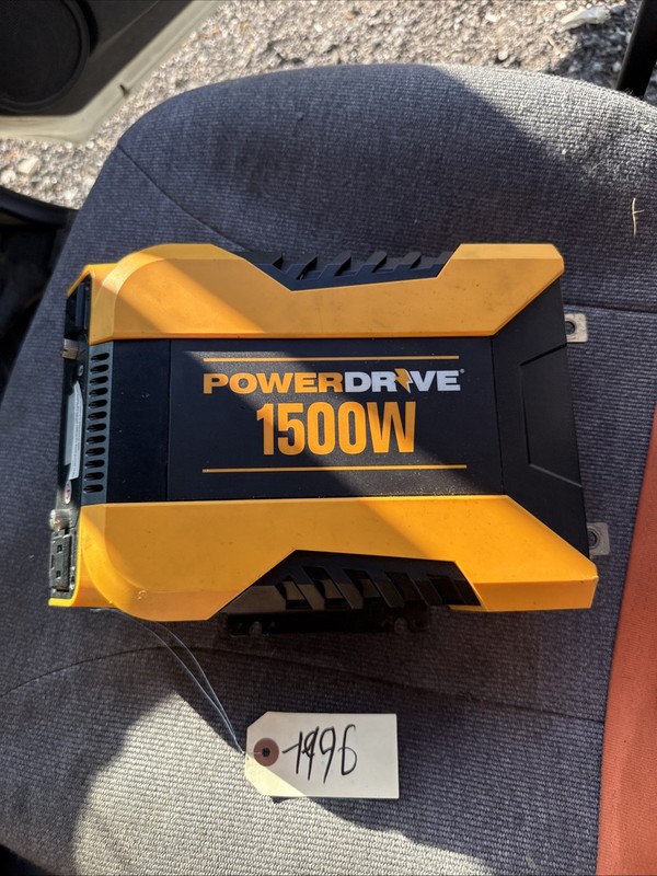 PowerDrive PD1500 Watt Power Inverter with Bluetooth- P/N 0818105959