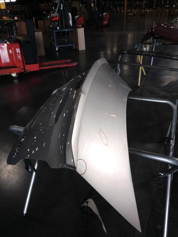 2017 Subaru WRX OEM Silver Deck Lid Trunk Lid 4DR SED 137K Mileage