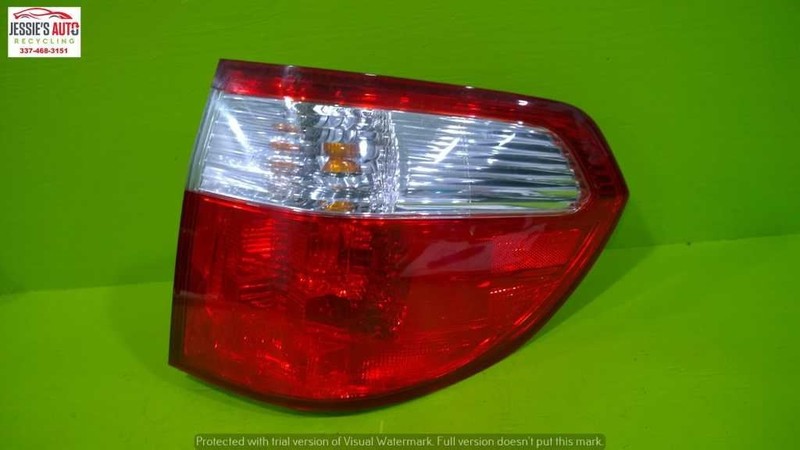 07 HONDA ODYSSEY EX PASSENGER RIGHT QUARTER TAILLIGHT LAMP OEM 2183-95
