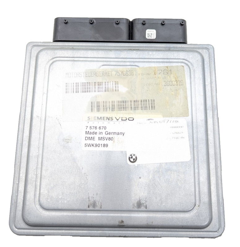 2007-2011 BMW 328i 128i X3 Engine Control Unit ECU 7576670 Module
