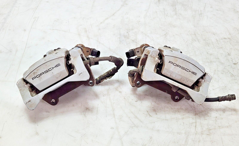 ✅ 15-18 OEM Porsche Macan S 95B Rear Left Right Brake Calipers SET