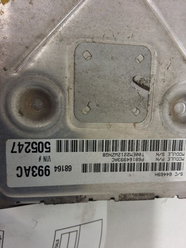 Engine ECM Electronic Control Module 3.6L Fits 13 JOURNEY 3359881