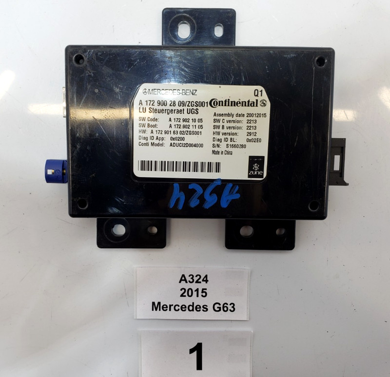 ✅13-18 OEM Mercedes W463 G63 AMG Communication Interface Computer Control Module