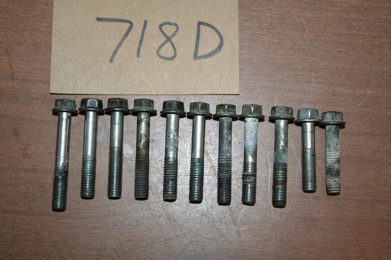 1986 Honda TRX 200SX Engine Clutch Cover Right Mounting Bolts OEM 86 A