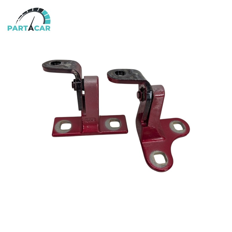 2020-2022 Tesla Model Y MY Rear Left Driver Side Door Set Hinge Red OEM