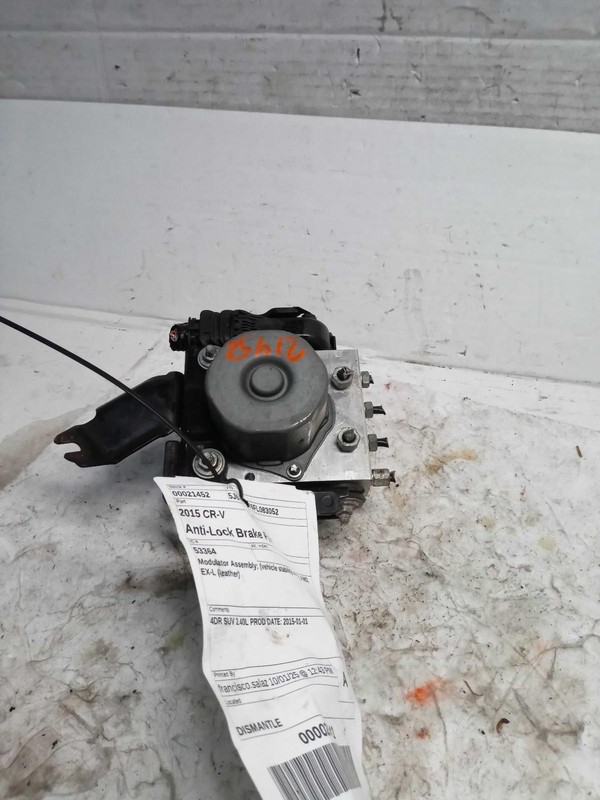 Used ABS Modulator fits: 2015 Honda Cr-v Modulator Assembly vehicle stability as
