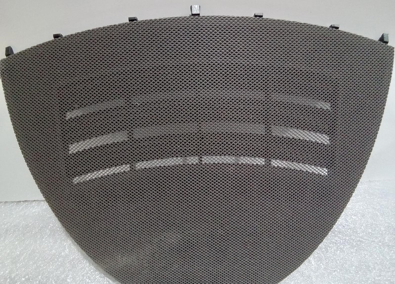 03-09 Mercedes E350 E-Class Front Upper Center Dash Speaker Grille Gray 21183100