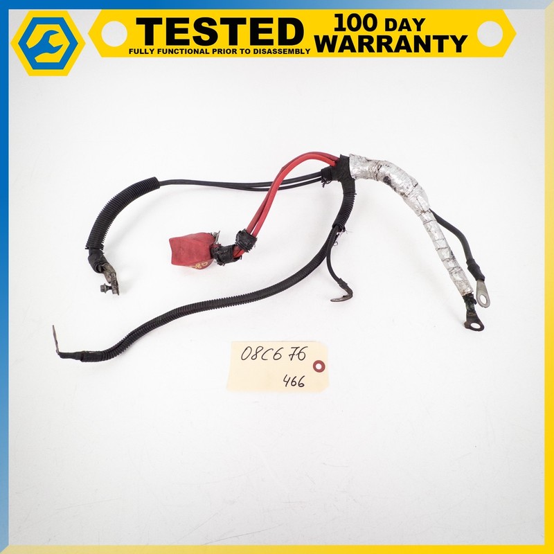 05-13 CHEVROLET CORVETTE C6 POSITIVE NEGATIVE BATTERY CHARGING WIRING HARNESS OE