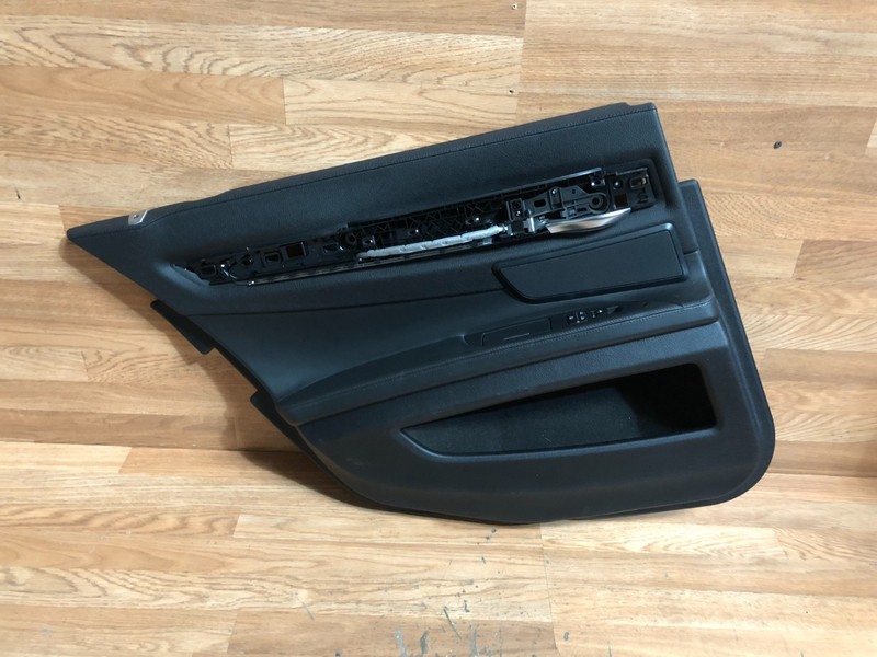 BMW OEM F01 F02 740 750 760 REAR DRIVER SIDE INTERIOR DOOR PANEL CARD 09-15