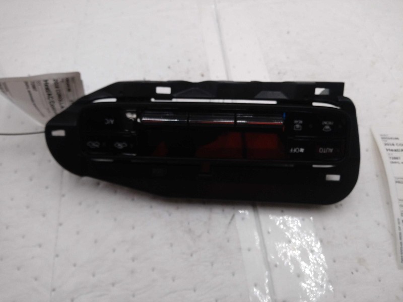 2018 Toyota Corolla A/C Selector Switch OEM Grey 5590002A30 Used 136K Miles