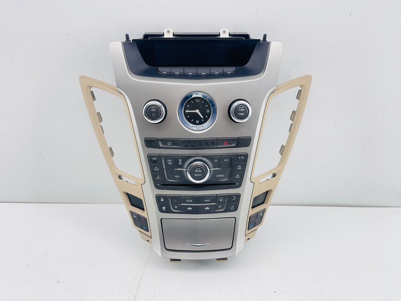 2008–2014 CADILLAC CTS OEM Climate Control Radio Center Console Panel 25947714