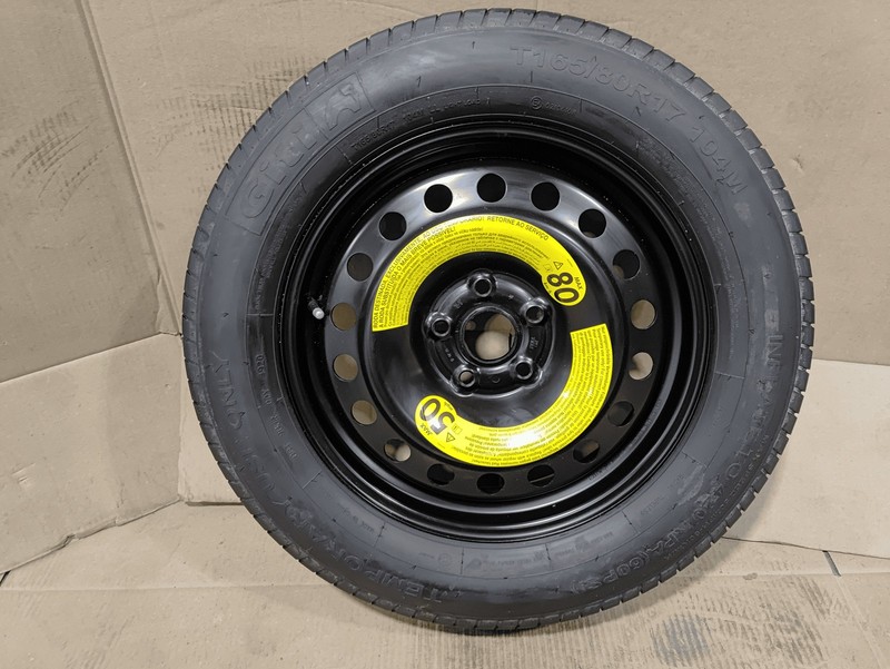 2018-2024 Volkswagen Atlas Spare Donut Tire Wheel Rim R17 165/80 OEM