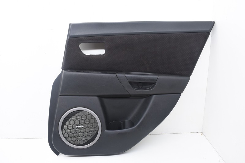 2008 Mazdaspeed 3 Rear Right Passenger Door Panel Black OEM KW95
