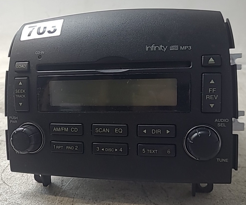 06-08 HYUNDAI Sonata XM Satellite Radio Stereo MP3 CD Player OEM 96190-0A150CH
