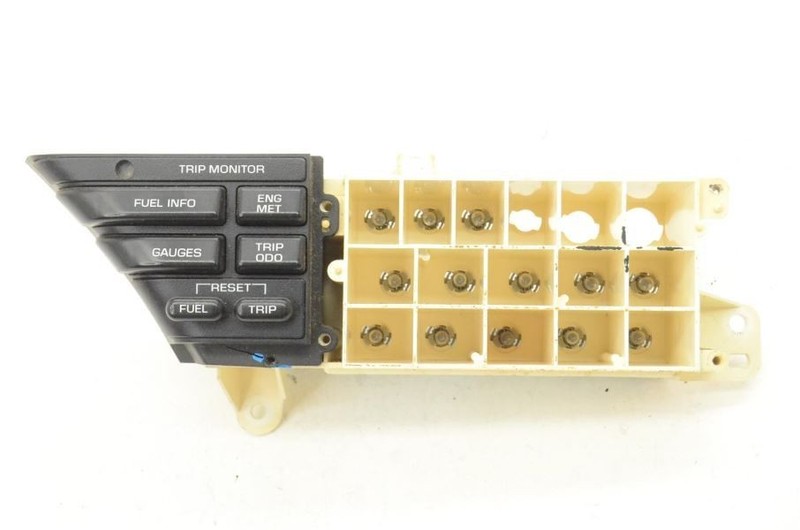 1994-1996 Chevrolet Corvette C4 Trip Meter Data Control with Trim