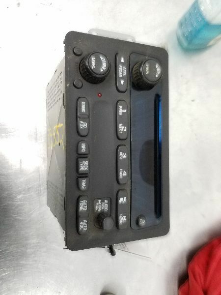 Audio Equipment Radio Am-fm-stereo-cd Player Opt UN0 Fits 02-05 IMPALA 176185
