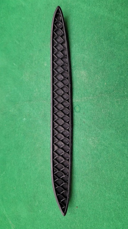 2017-2018 Mercedes C63 AMG Rear Bumper Side Cover Grille Insert Trim Right OEM