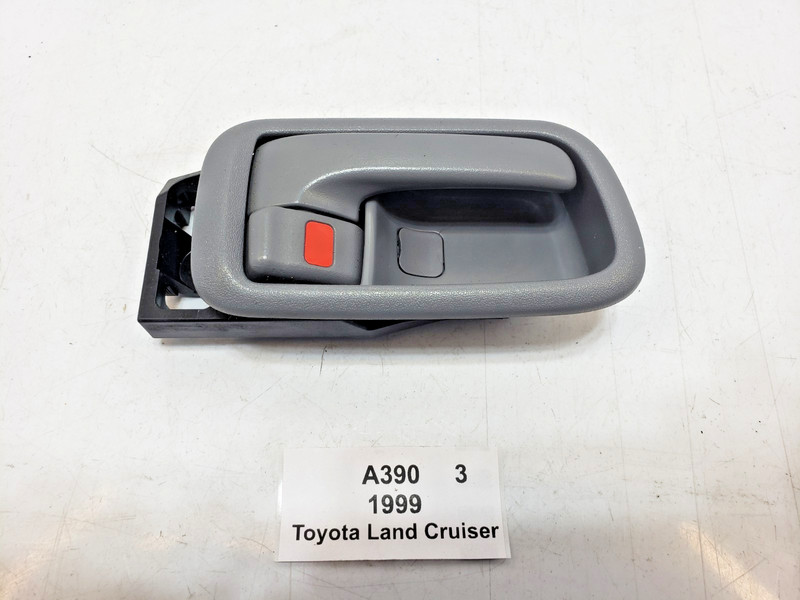 ✅ 98-02 OEM Toyota Land Cruiser J100 Front Right Interior Door Handle Gray