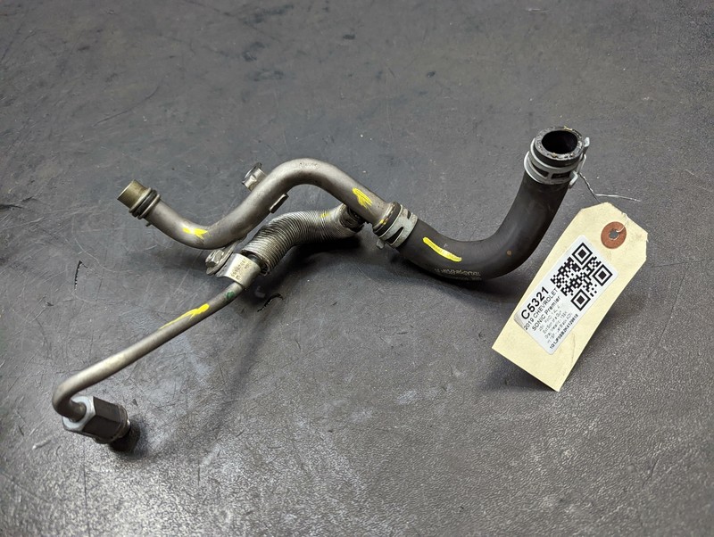 Engine Oil Cooler Inlet Hose w/ Return Pipe 2019 Chevrolet Sonic 55565382 11-20