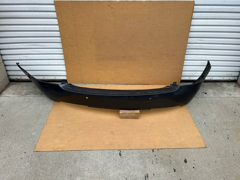 ✅21-23 Tesla Model X Rear Bumper Cover Black w/ Park Sensor Holes 1097475-00-A