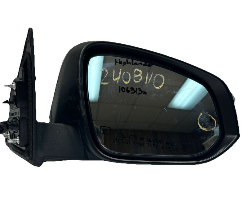 Toyota Highlander door mirror 14 19 right side 879100E153 blind spot 1J9 silver